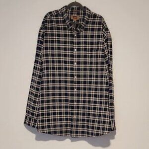 Foundry Supply Company Men's Long Sleeve Button-down Shirt Size 4XLT